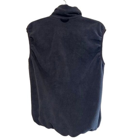 Helly Hansen Full Zip Mock Neck Fleece Vest  Womens Medium Gray Outdoor Hiking - Picture 3 of 7